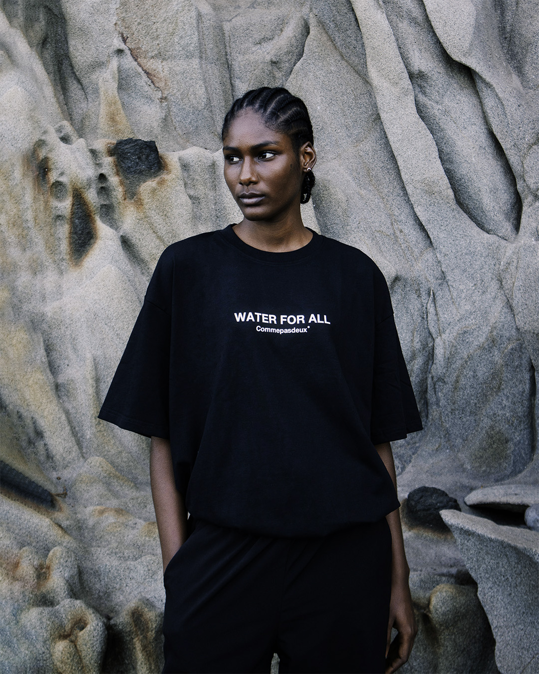 Water for all mannequin shooting branding